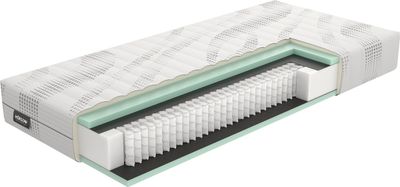 Mörgenn Matras Santorini - 25 cm - Pocketvering - Koudschuim - Cooltouch 70x200