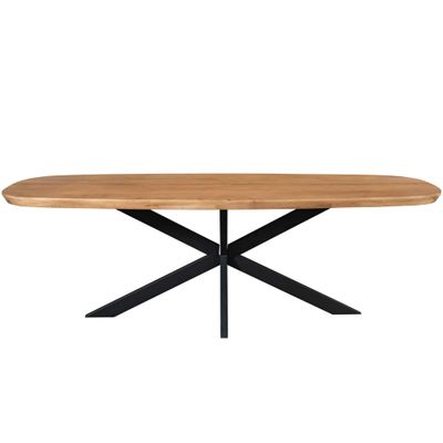 Eettafel Madison Naturel | 200 cm | Deens ovaal