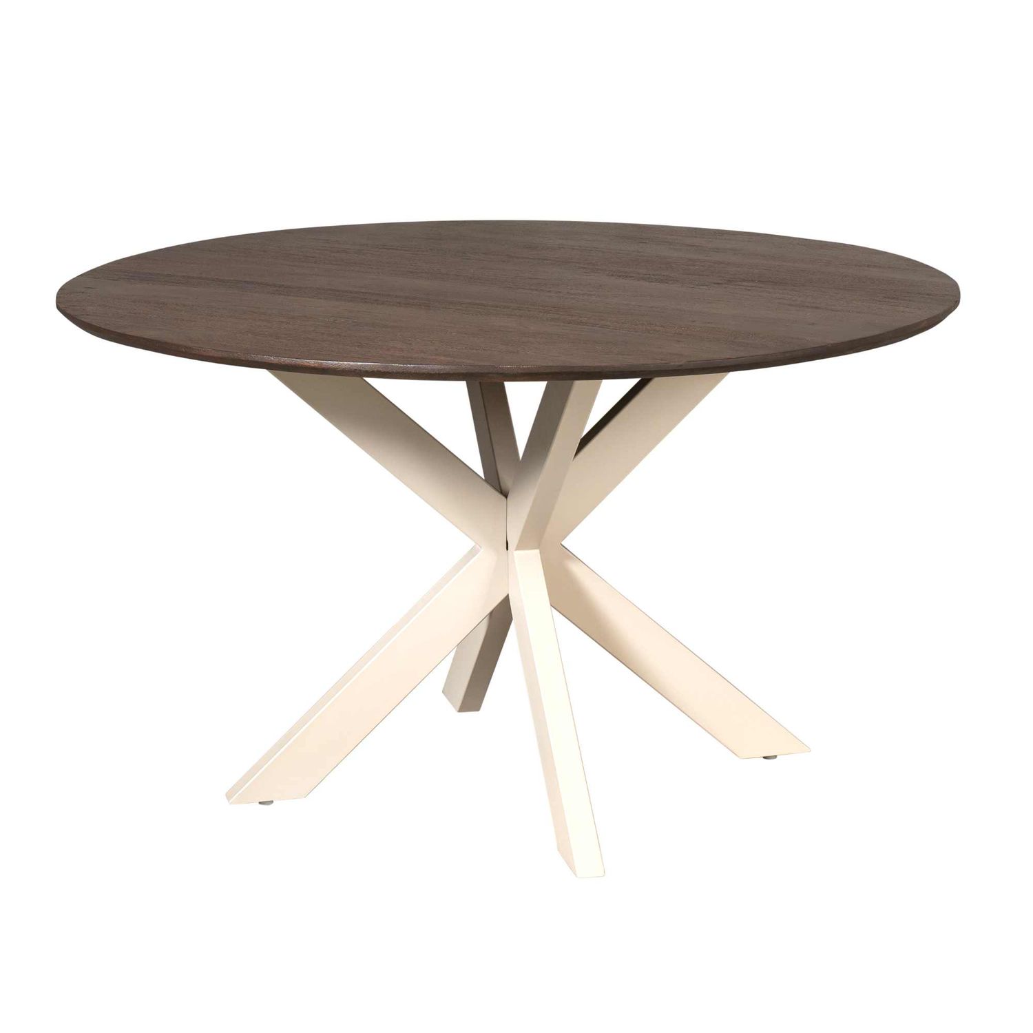 Eettafel Madison Brown | 130 cm | Poot Sand
