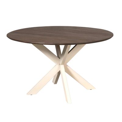 Eettafel Madison Brown | 130 cm | Poot Sand