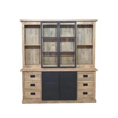 Vitrinekast Noa | 200 cm