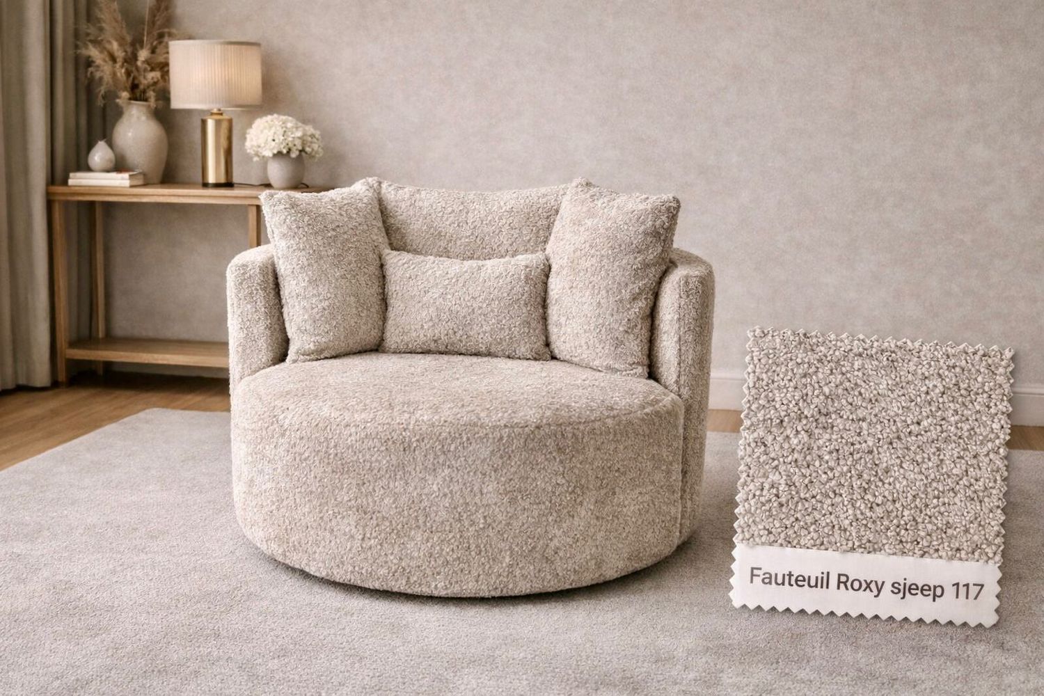Roxy Fauteuil | Stof Sheep