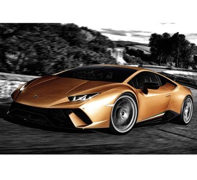 Glasschilderij 120 x 80 cm | Supreme Velocity