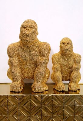 Luxe Gorilla Decoratie | Statement Piece | Groot en Medium