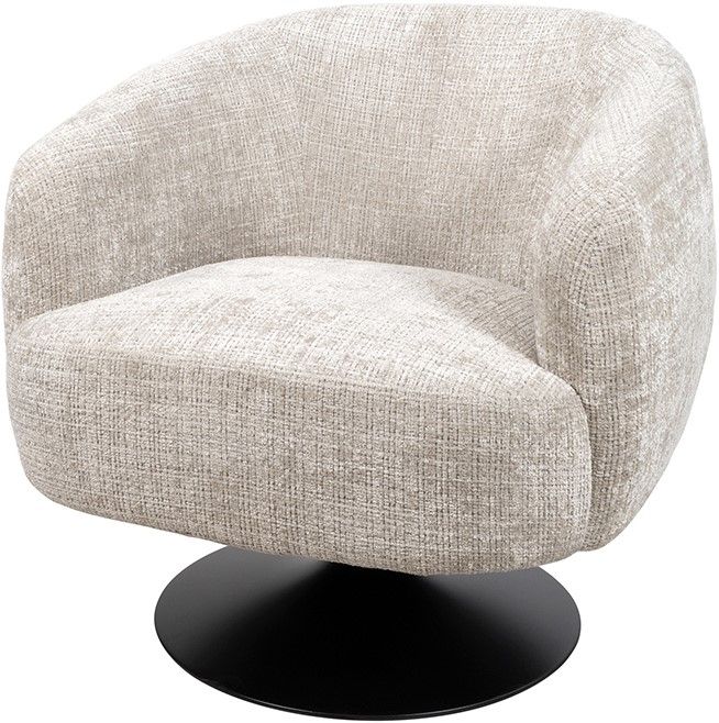Louis draaifauteuil 360 - Cremona - Taupe 04