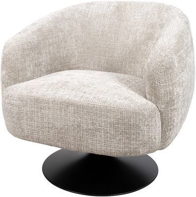 Louis draaifauteuil 360 - Cremona - Taupe 04