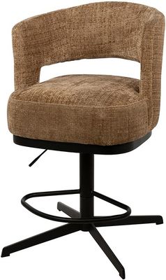 Bruce barstoel - draaipoot 360 - Cremona - Cinnamon 18 Bruce barstoel - draaipoot 360 - Cremona - Cinnamon 18