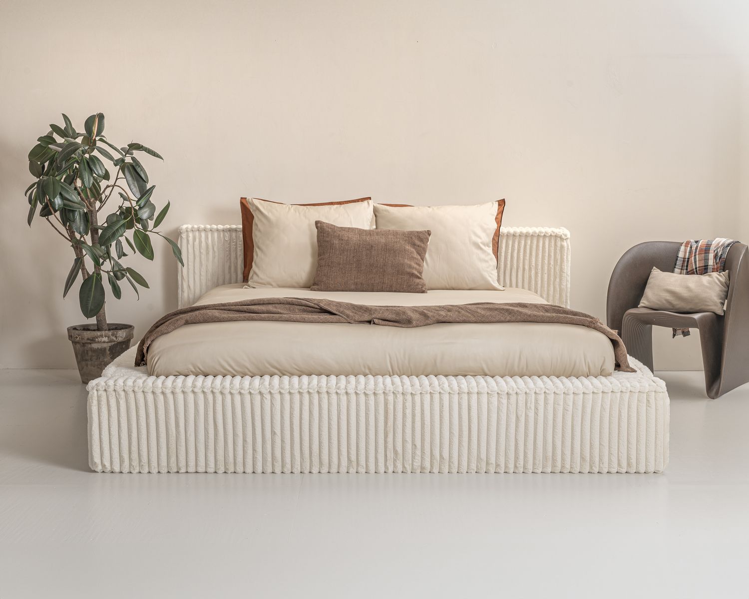Designbed Adore Melody 140x200 Beige - Met Matras