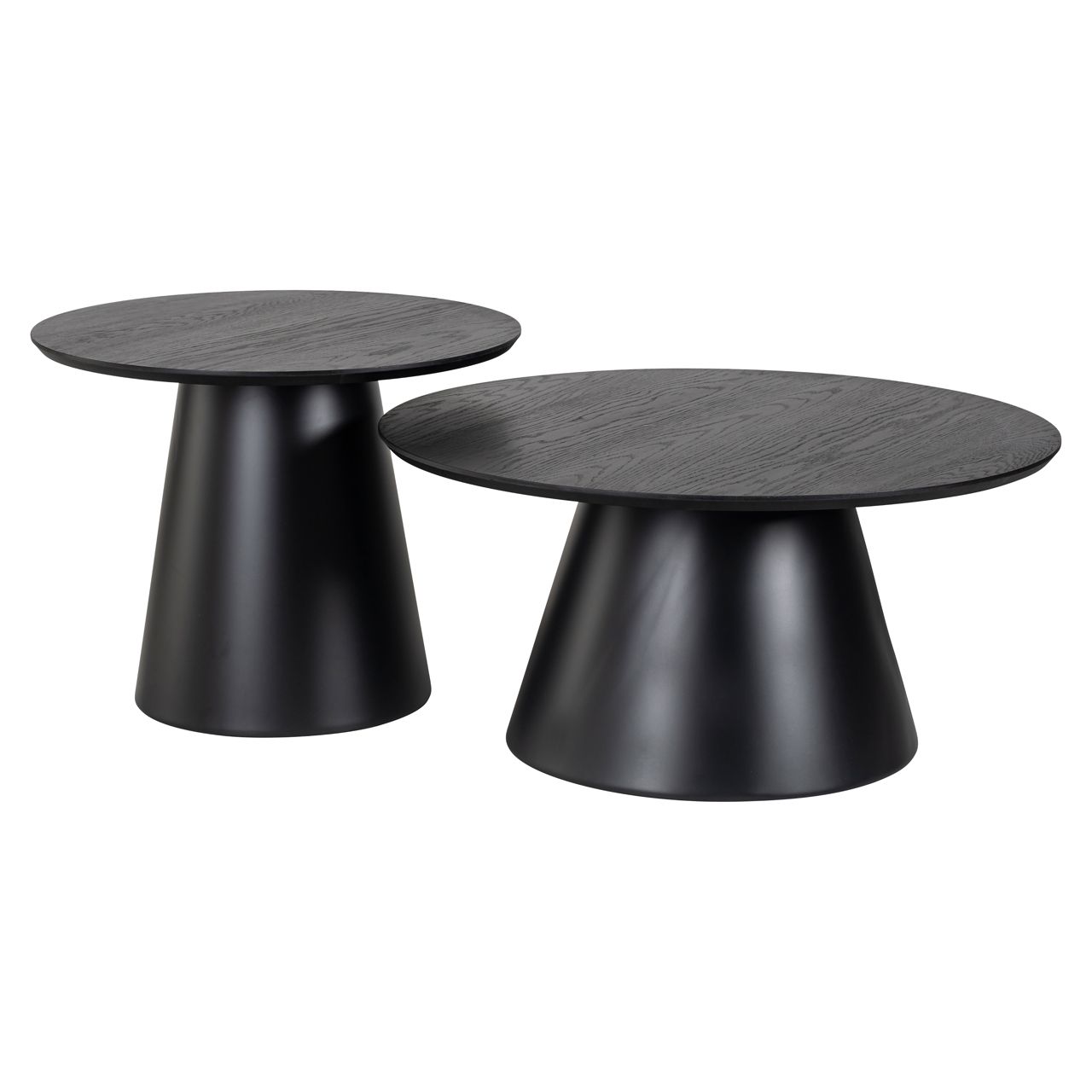 Salontafel Jazz black (Set of 2)