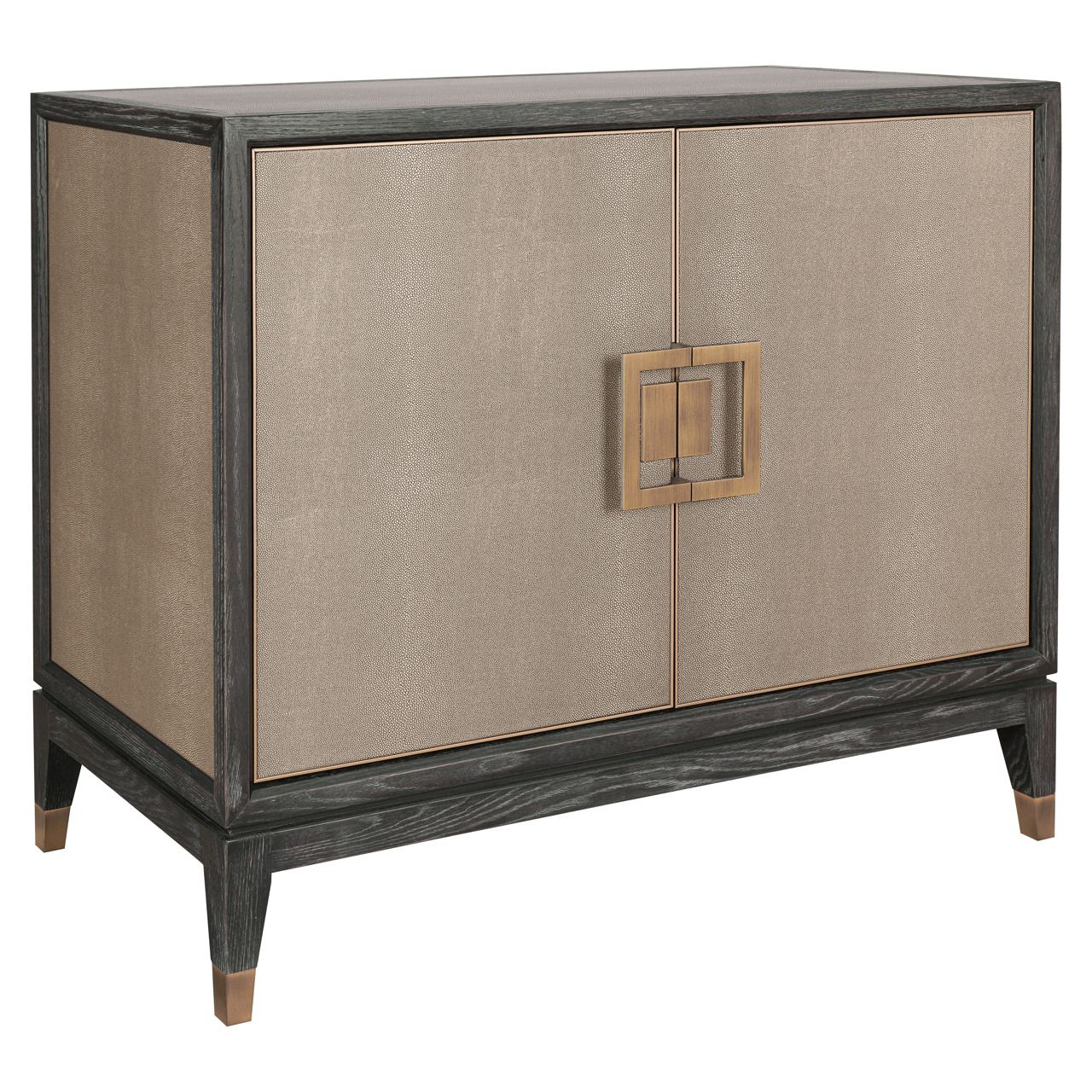Dressoir Bloomville brass shagreen