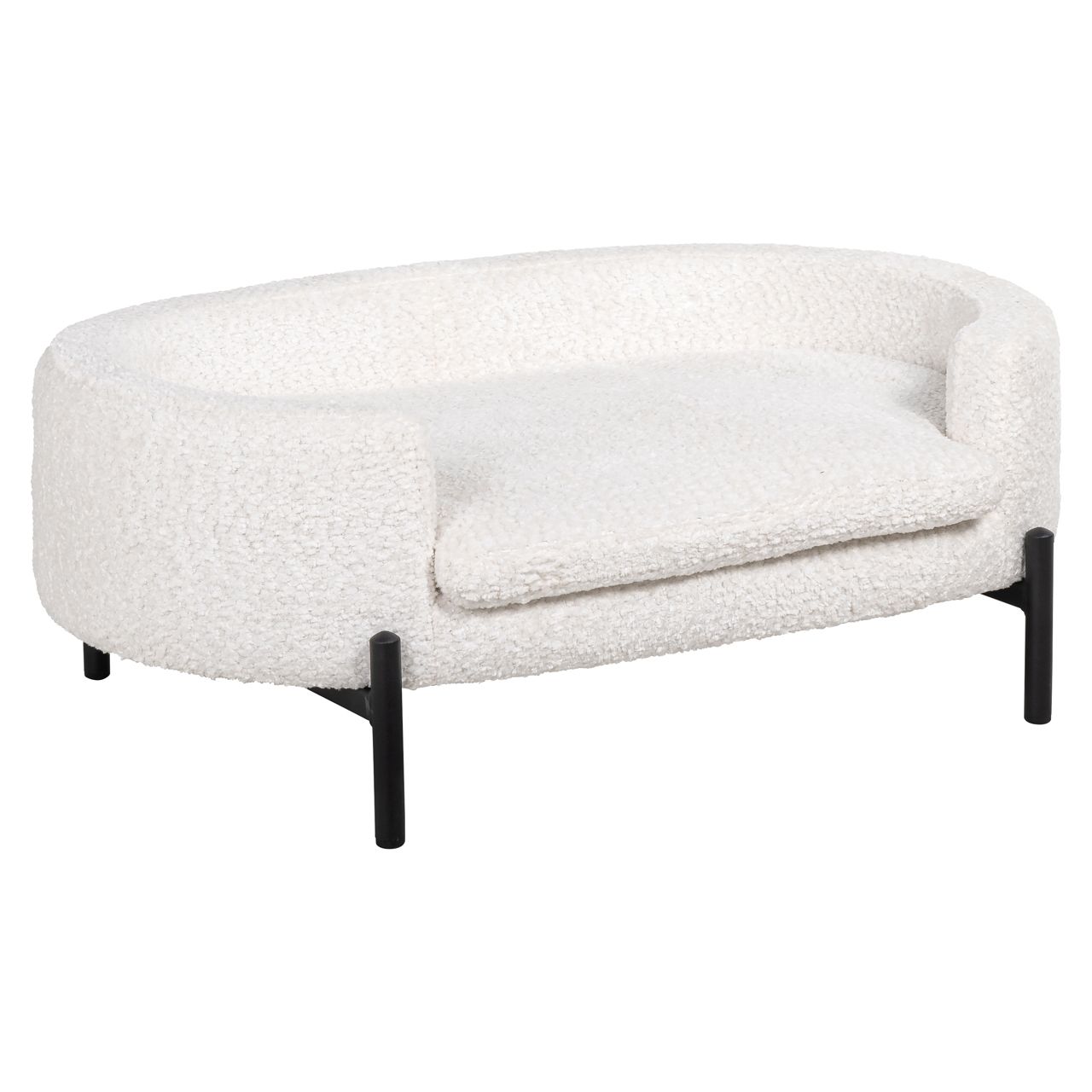 Hondenbed Dolly sheep white