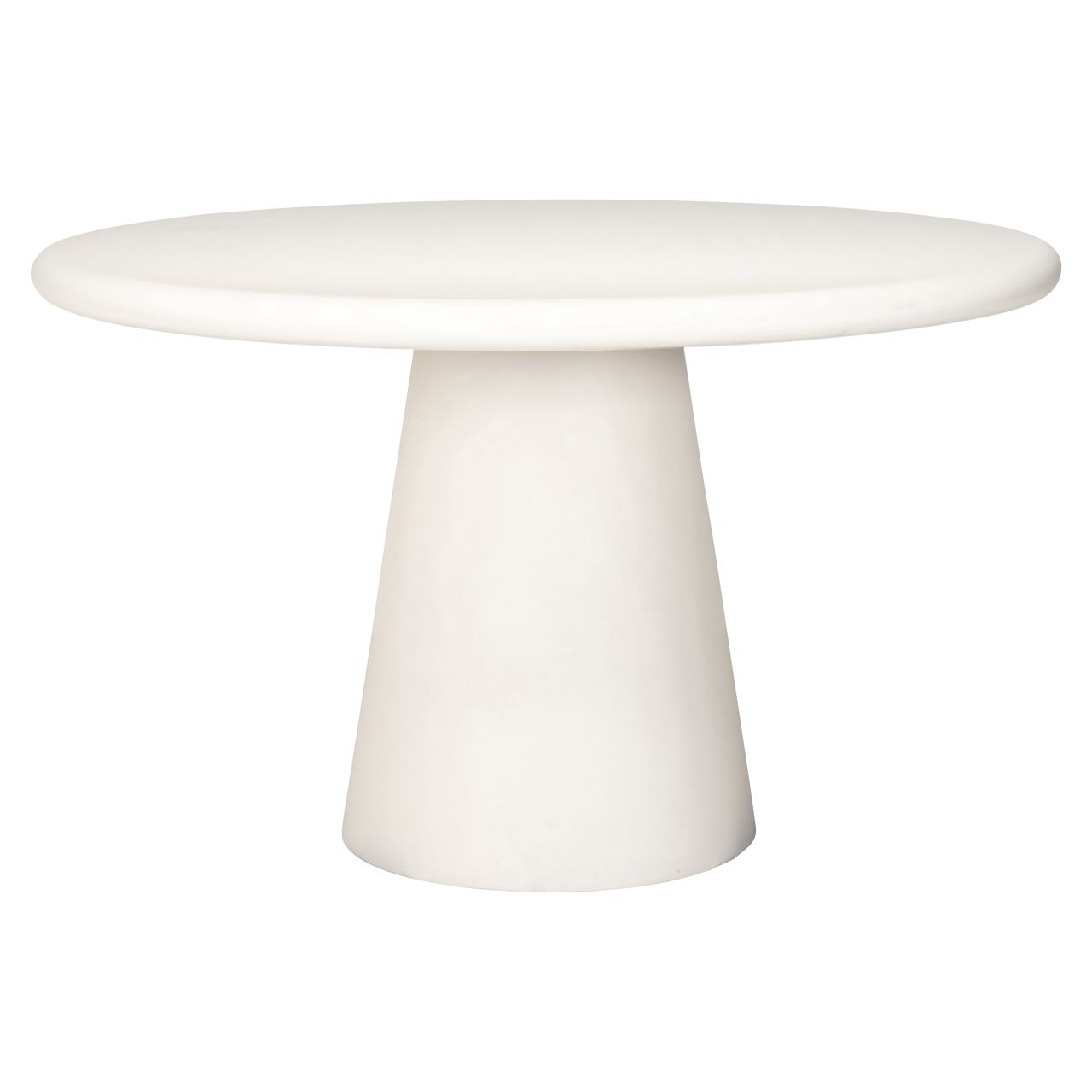 Eettafel Bloomstone white 130Ø