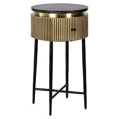 Bijzettafel Ironville gold