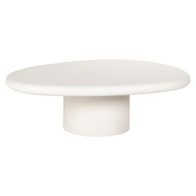 Salontafel Bloomstone white 110x90