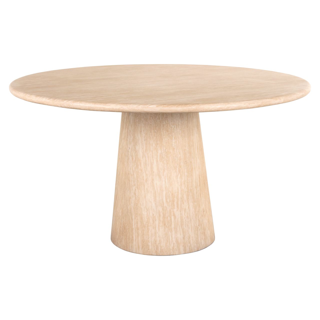 Eettafel Fictus beige 140Ø