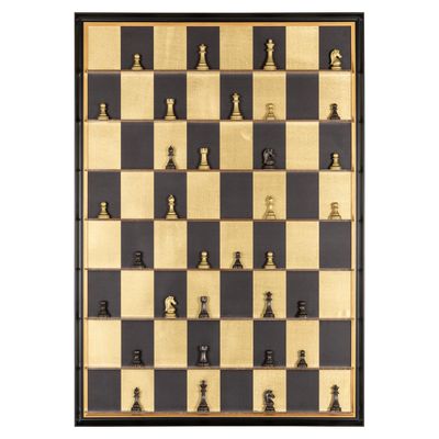 Wall art Nala black/gold