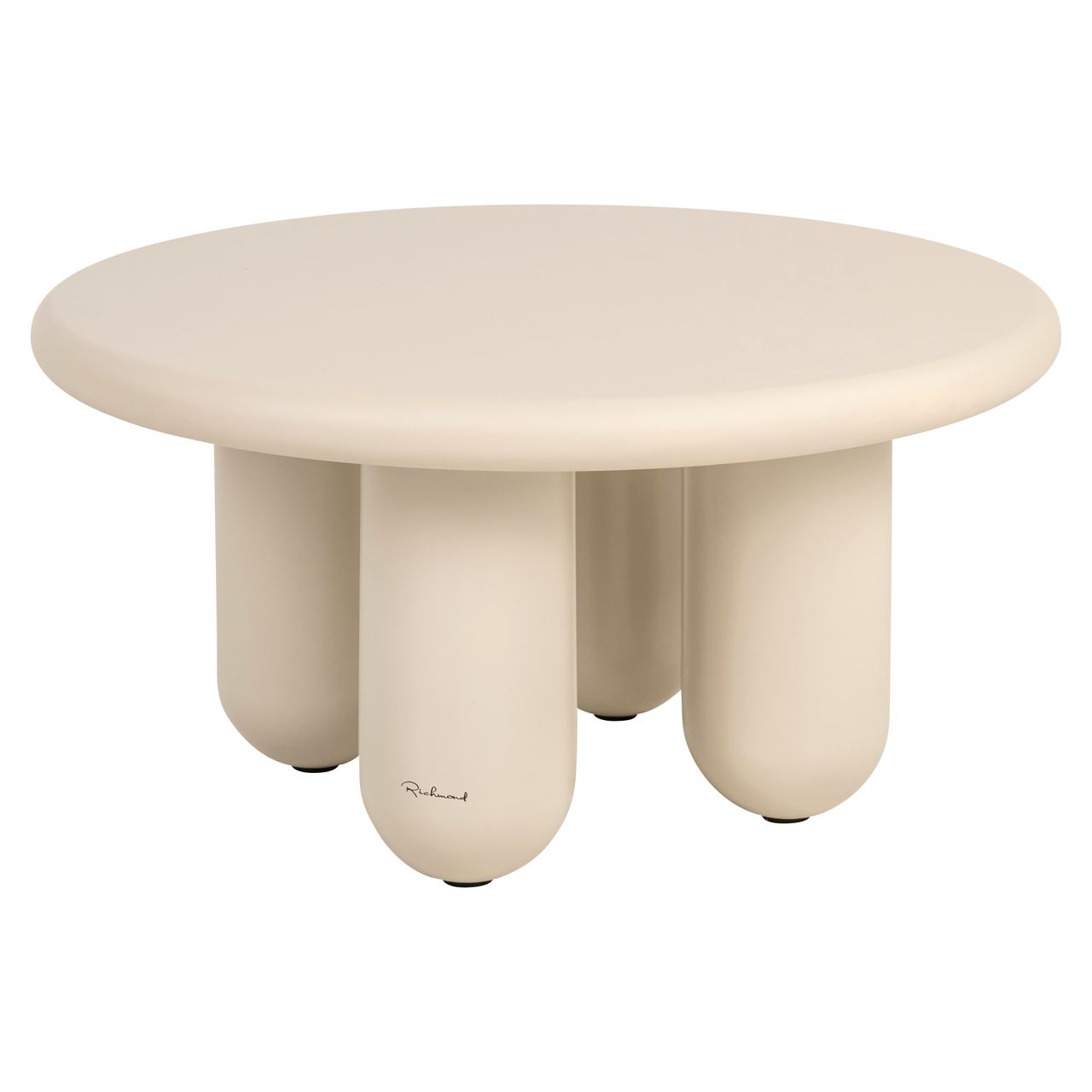 Salontafel Calma beige 80Ø