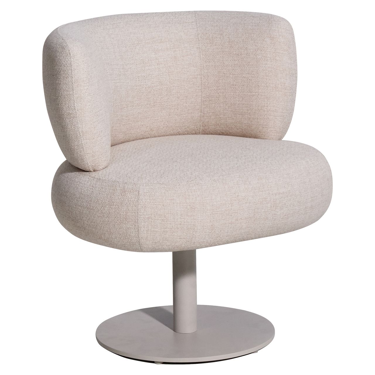 Outdoor eetkamerstoel Mason beige alpine swivel