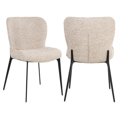 Eetkamerstoel Sergio natural linear Eetkamerstoel Sergio natural linear