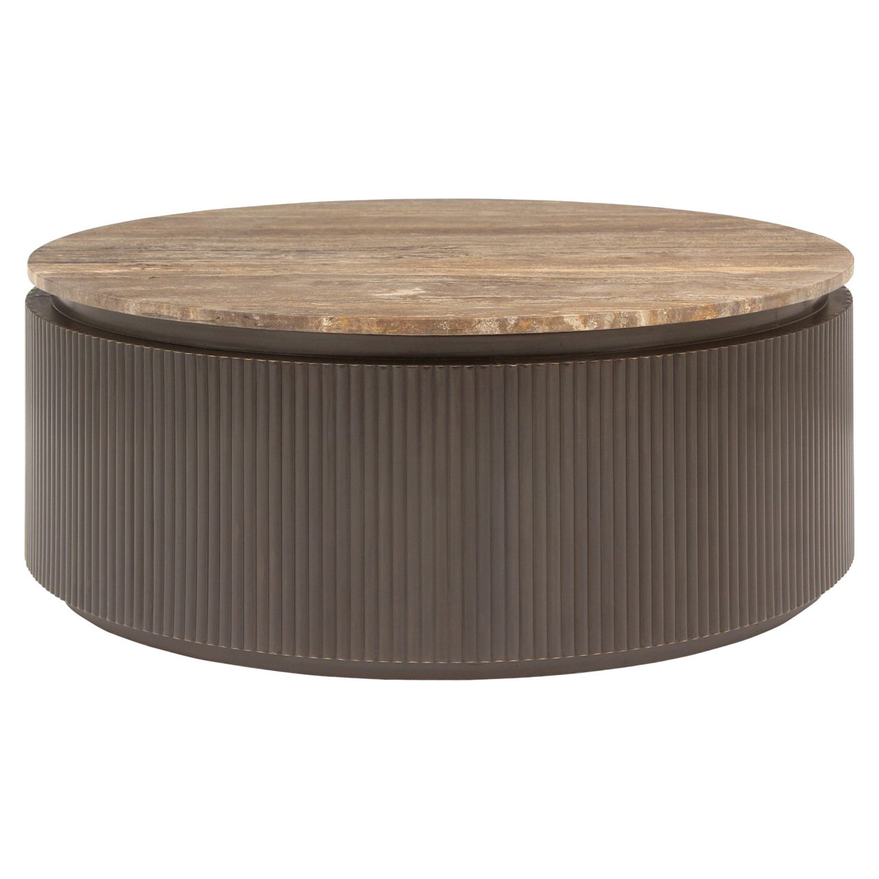 Salontafel Russo ash brown 90Ø