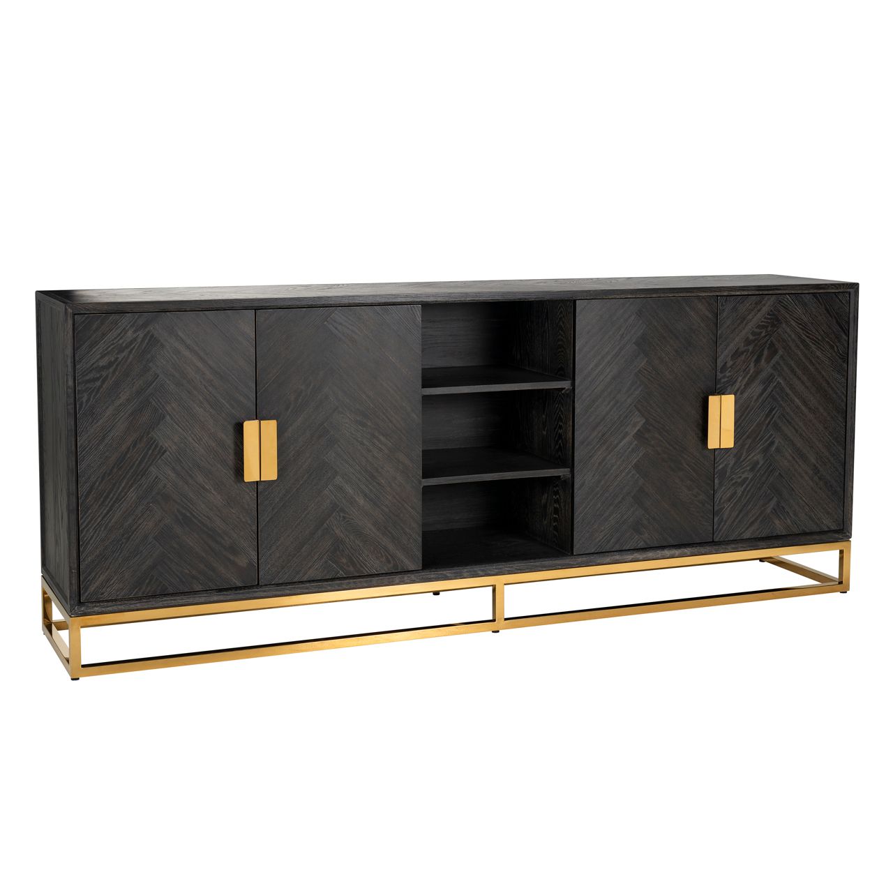 Dressoir Blackbone Gold black rustic