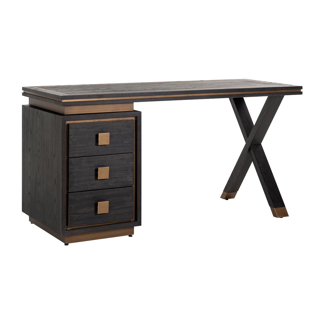 Bureau Hunter black rustic
