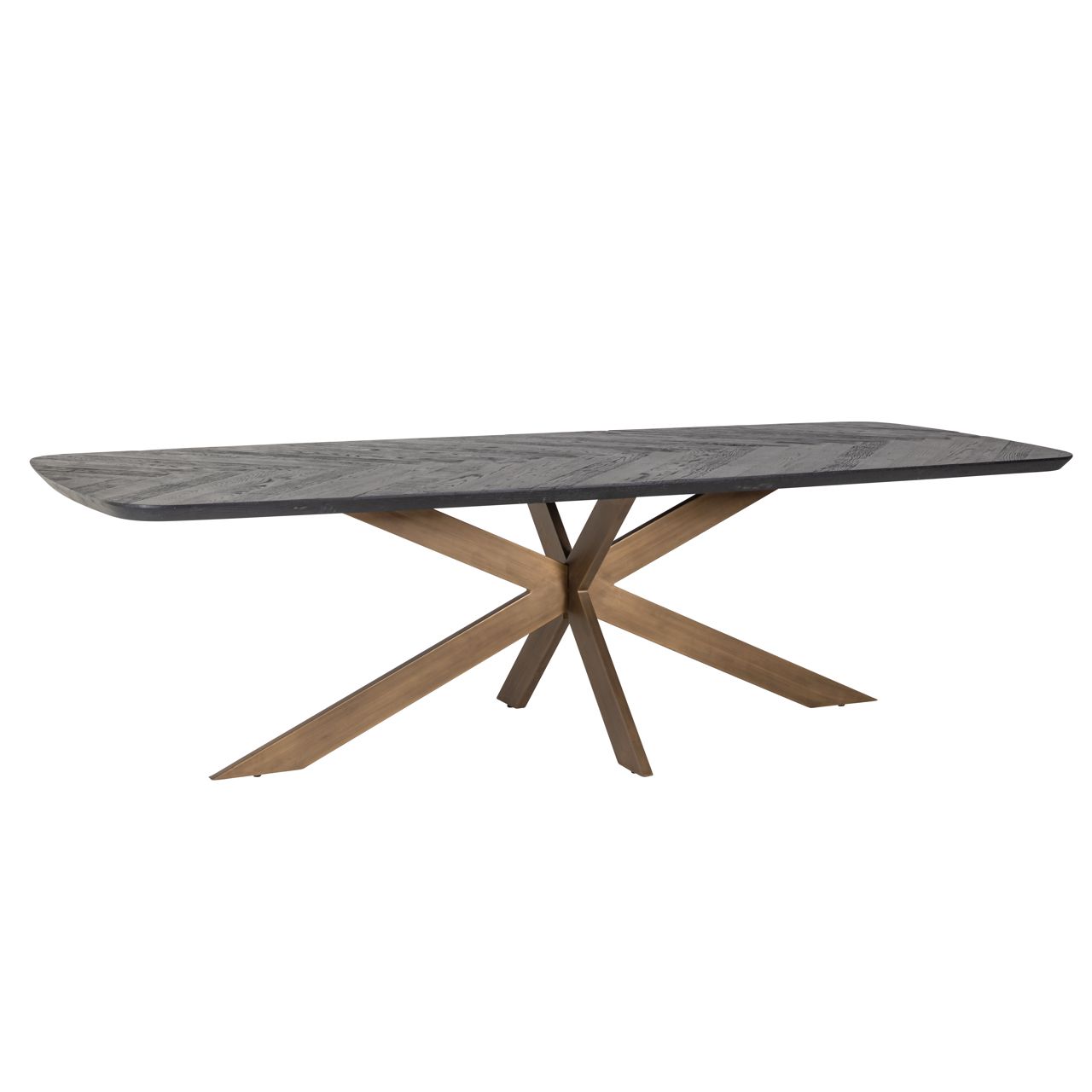 Eettafel Hayley dark coffee 280