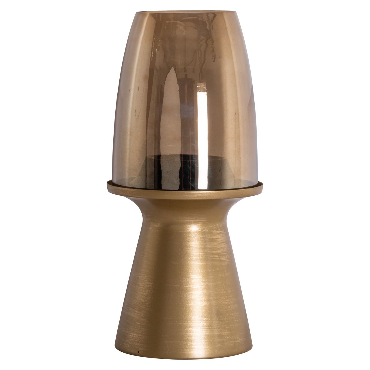 Windlicht Danea brushed gold small