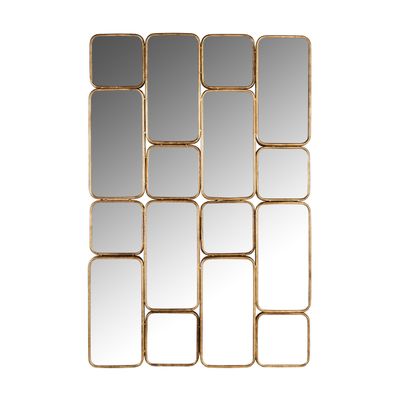 Spiegel Birche gold