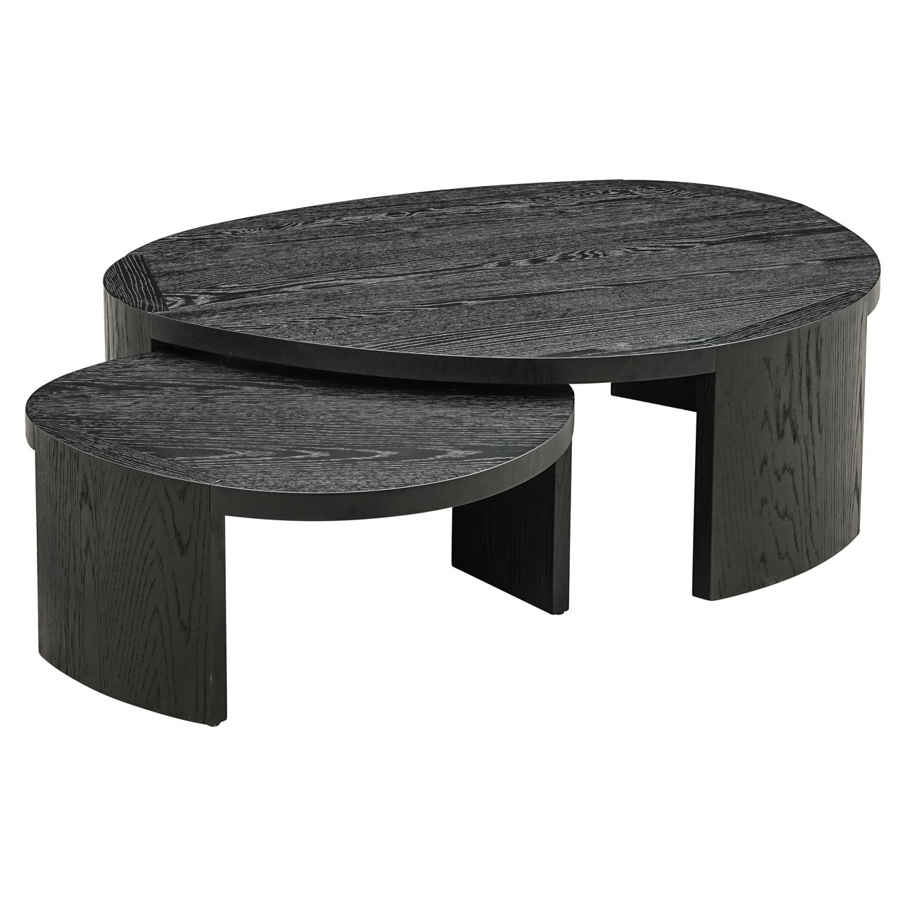 Salontafel Navarino dark coffee (Set of 2)