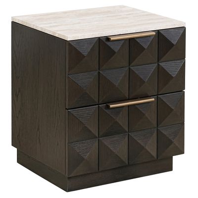 Nachtkastje Claremont brown
