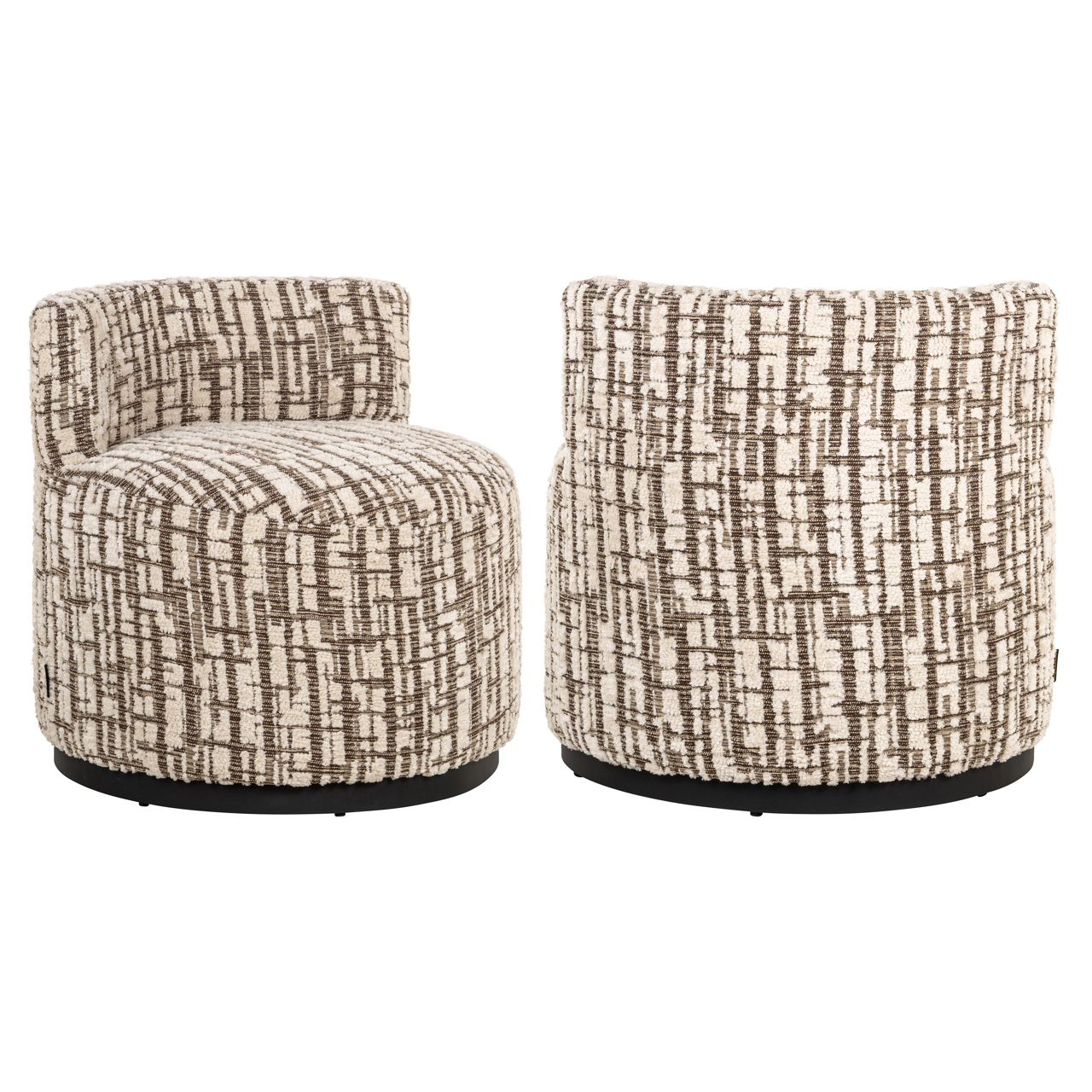 Lounge stoel Franny cream