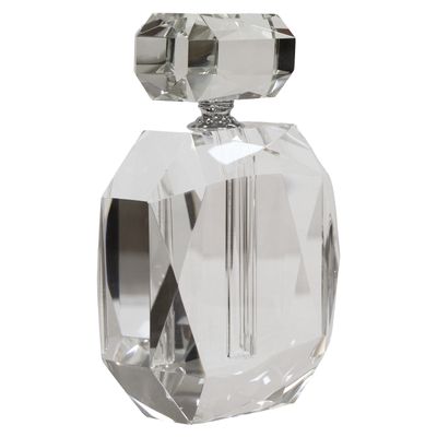 Decoratief object Khloe clear transparent perfume bottle