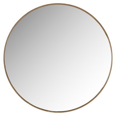 Spiegel Lavinia gold 90Ø