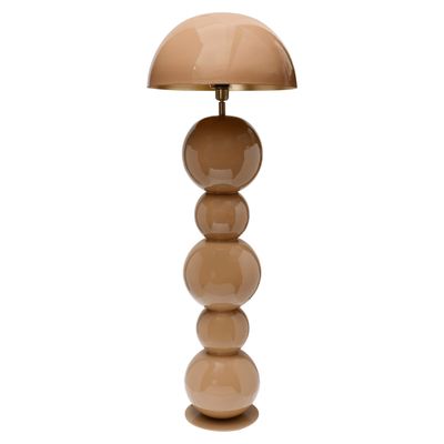Vloerlamp Hasden mocha mousse