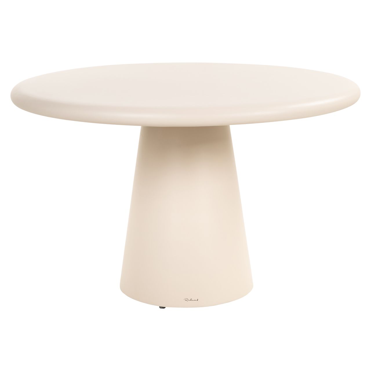 Outdoor eettafel Urban Bloom sandstone 130Ø