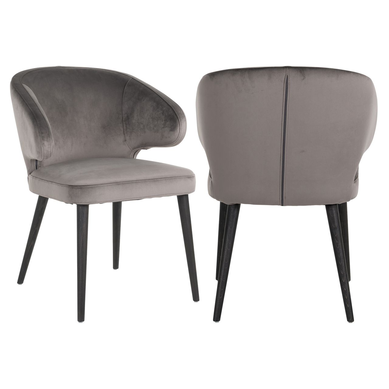 Eetkamerstoel Indigo stone velvet