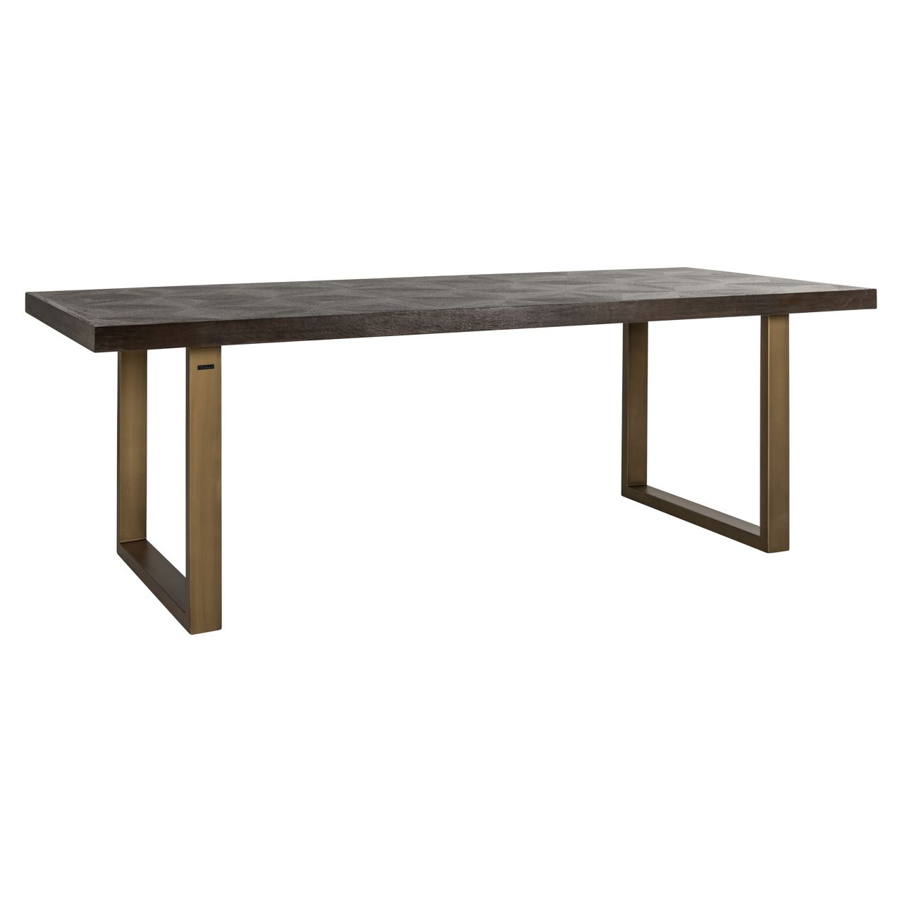 Eettafel Luxor brown diamond 230