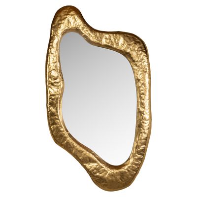 Spiegel Blinne gold