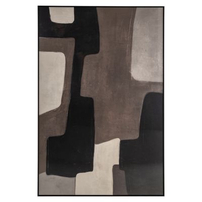Wall art Mirage brown left