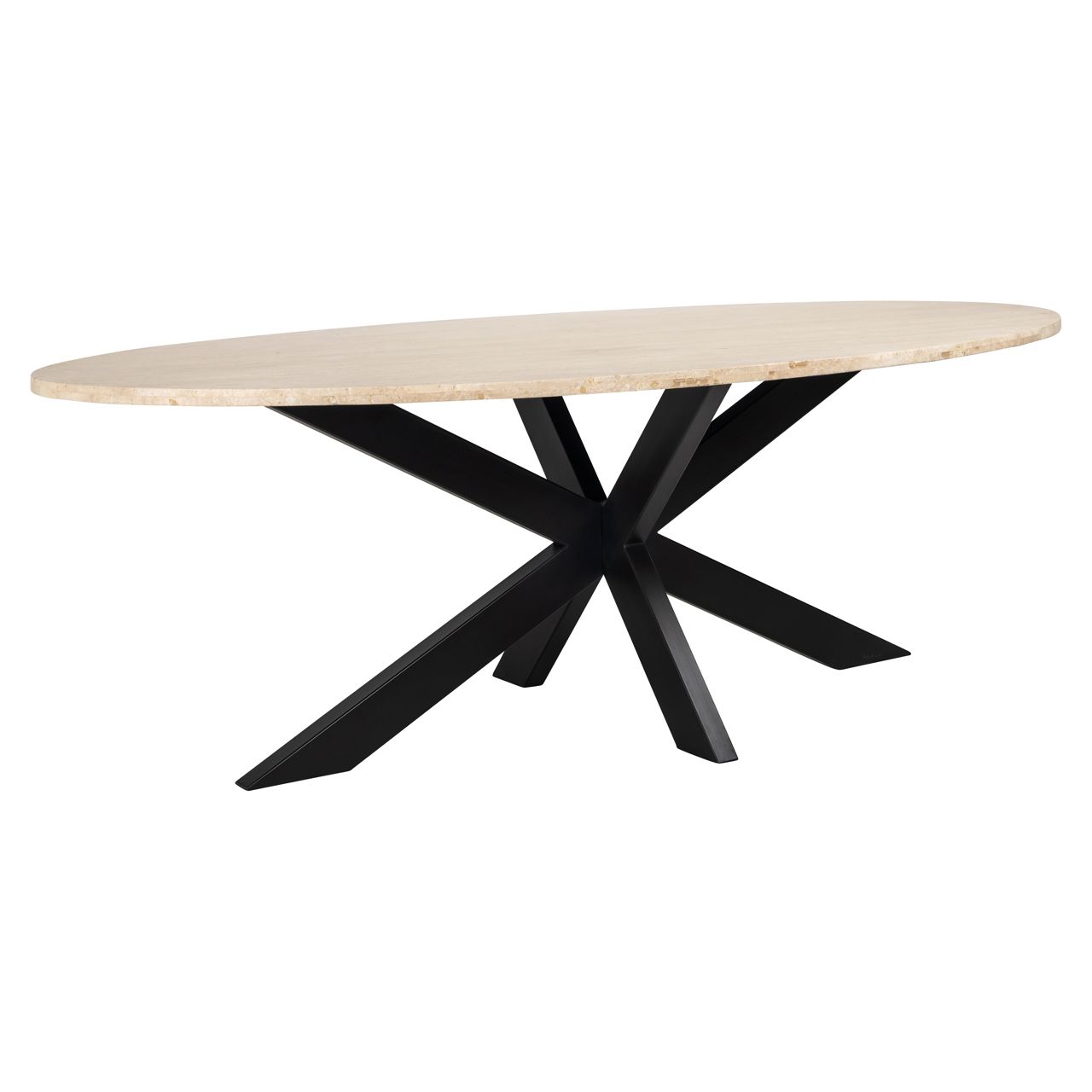 Eettafel Avalon bronze oval 230