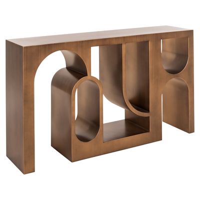 Console Alexander Jones brushed gold (Lugano)