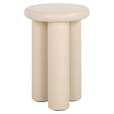 Bijzettafel Elbaz beige 35Ø