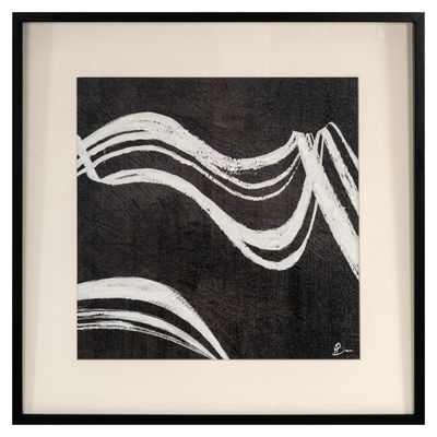 Wall art Jozy black/white