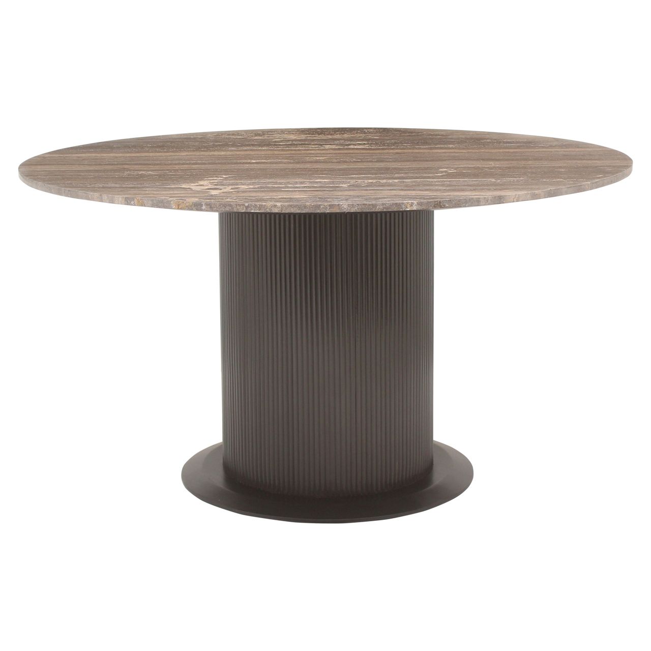 Eettafel Russo ash brown 140Ø