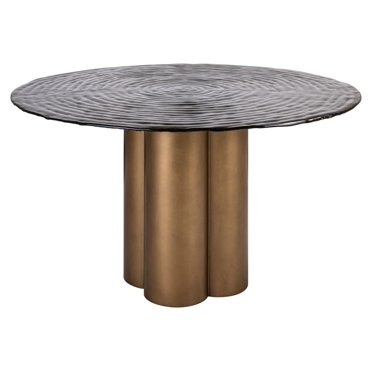 Eettafel Glastonburry gold antique 135Ø