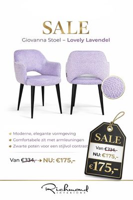 Eetkamerstoel Giovanna | Richmond | Lovely Lavender