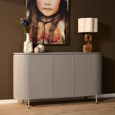 Dressoir Solana | 165 cm | Taupe