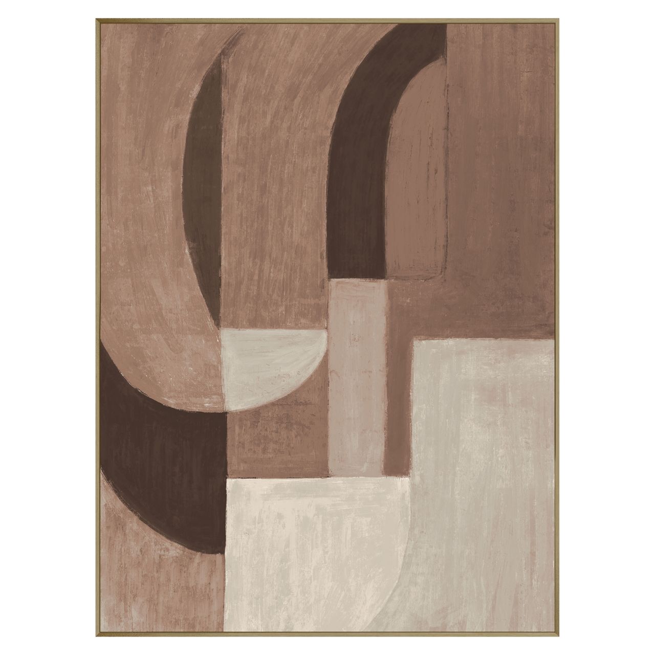 Wall art Tatu right brown