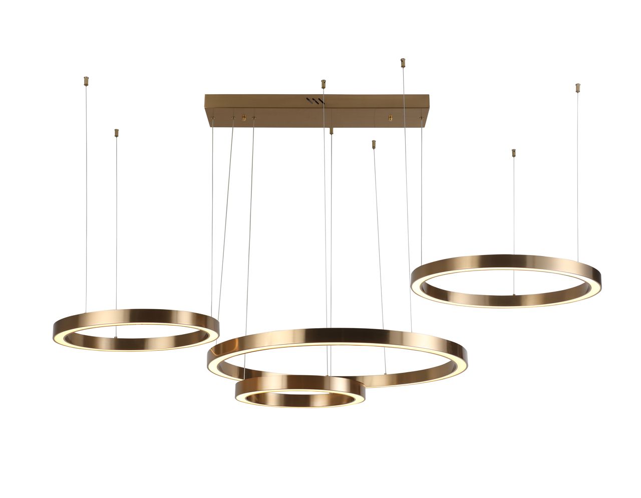 Hanglamp Lilou brushed gold